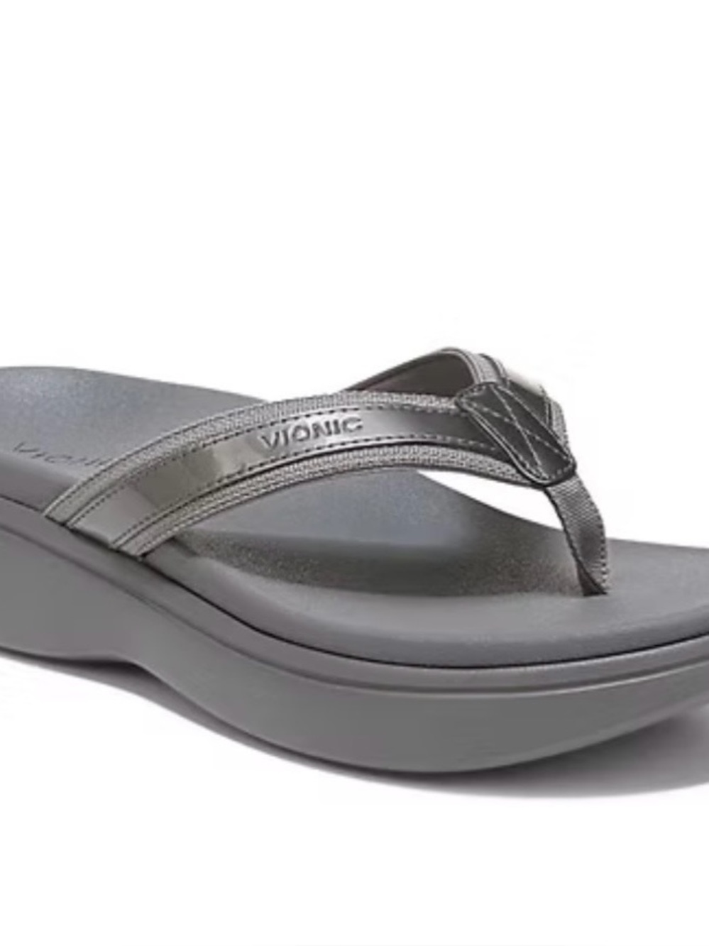 Vionic Women's size 10 high tide li platform orthotic sandals great condition